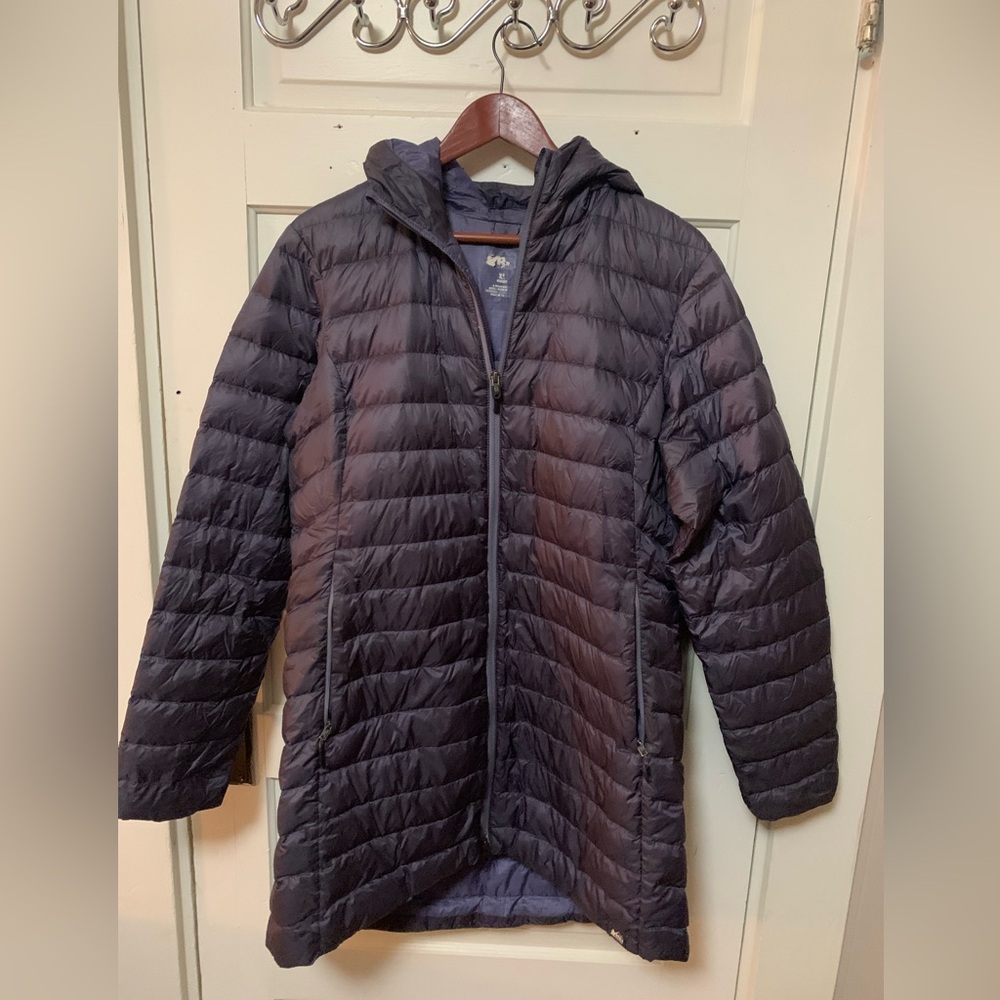 REI down puffy coat - parka style